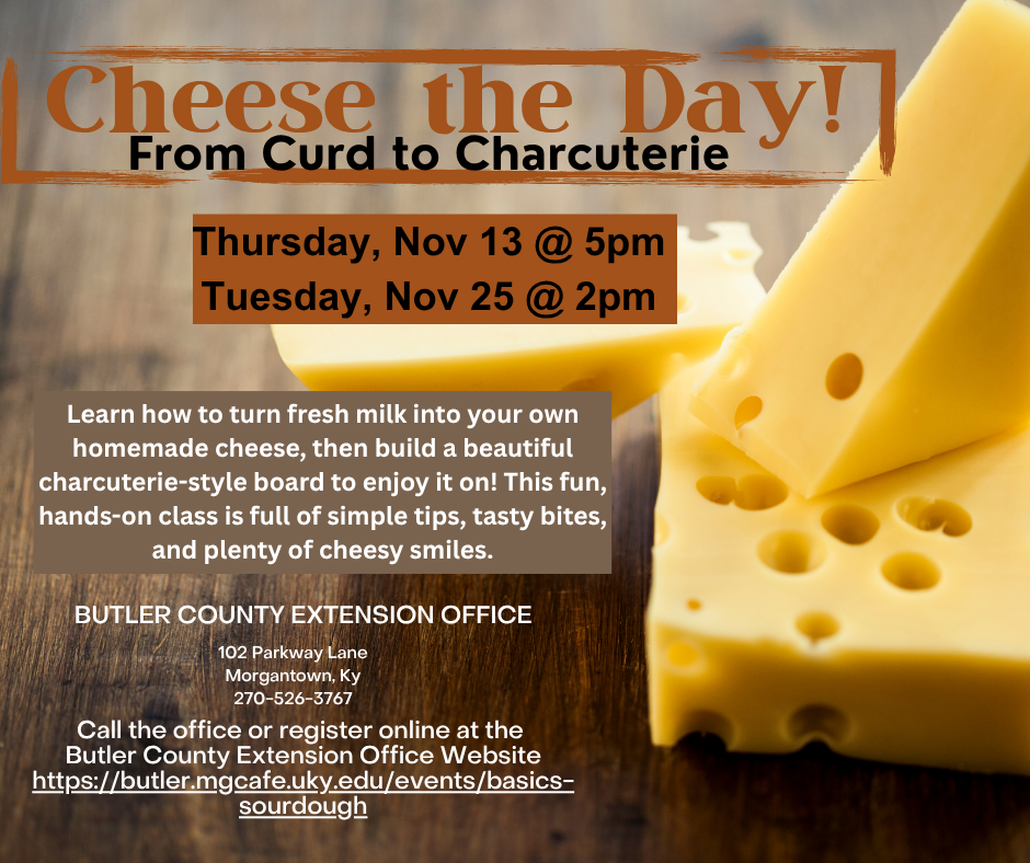 Cheese the Day flyer