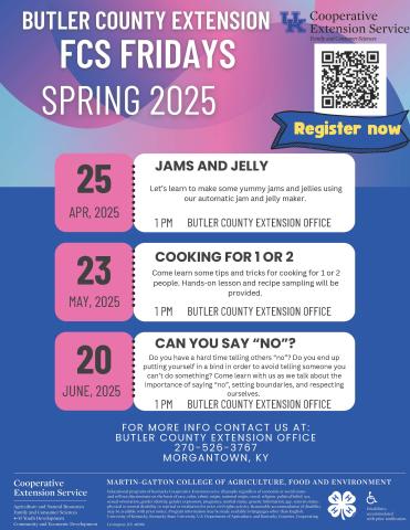 Spring 2025 FCS Friday Flyer